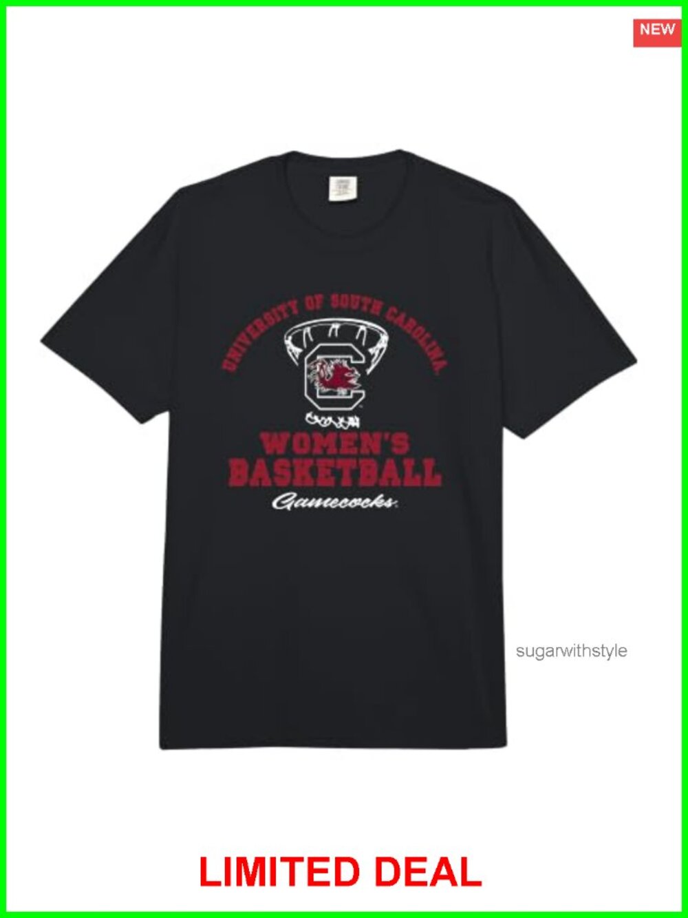 South Carolina Gamecocks Women's Basketball Heavyweight T-Shirt